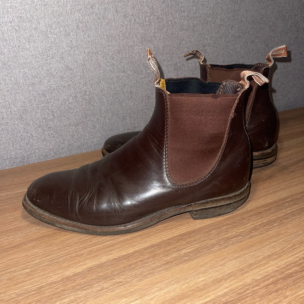 R.M. Williams Mens Leather Boots - Australian craftsmanship